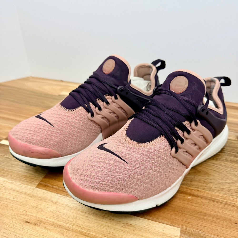 Nike Air Presto Silt Red Night Maroon Womens Running Shoes 8068-604 Size 9